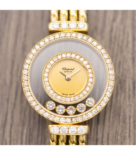 chopard floating diamond watch replica|chopard happy diamonds pendant price.